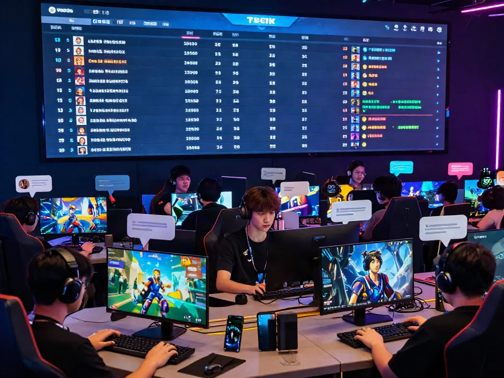Engaged players on https://ku88v1.com/ showcasing competitive online gaming atmosphere with vibrant visuals.