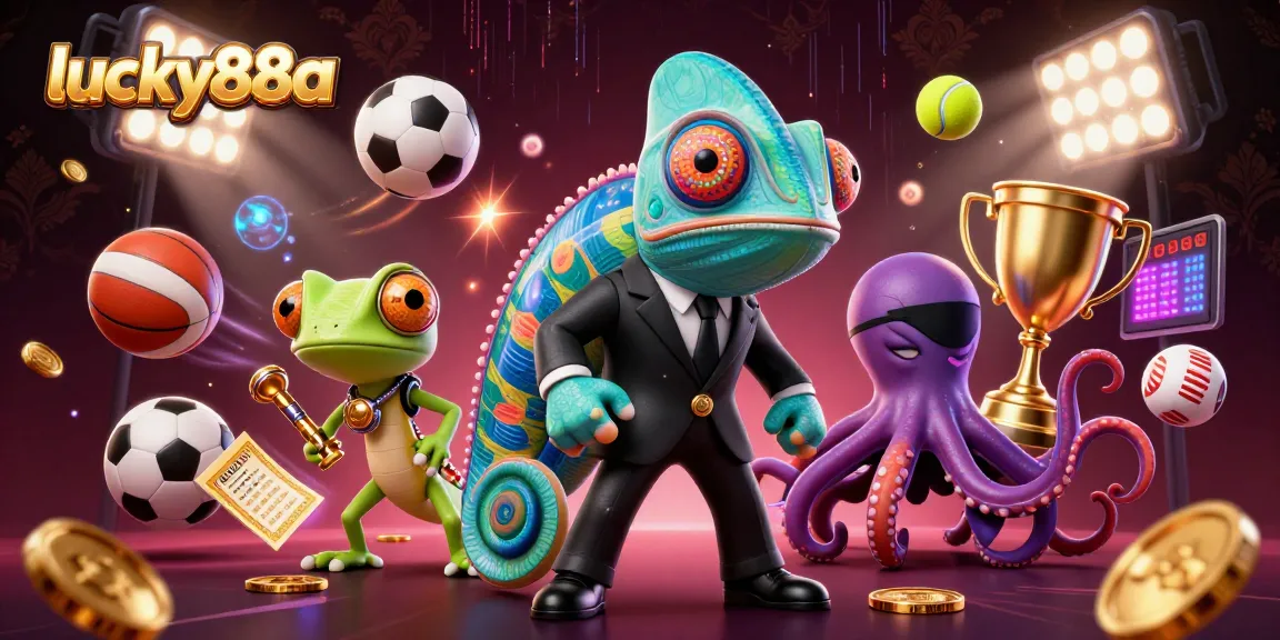 Engage with lucky88a in vibrant 3D action featuring colorful sports elements and vibrant characters.